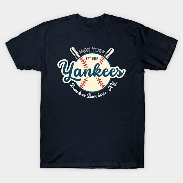 yankees vintage T-Shirt by soft and timeless